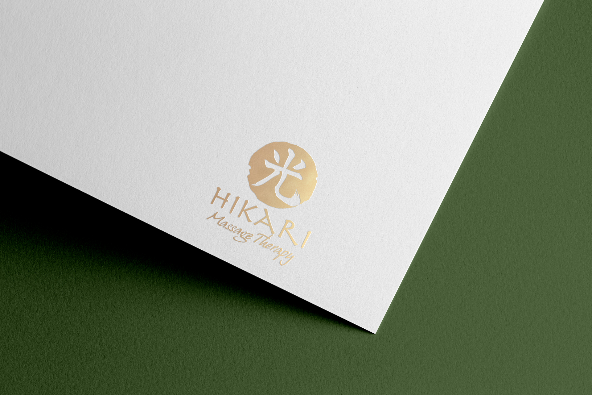Hikari Massage Therapy Promotional Materials